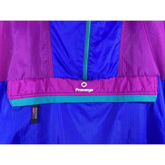 Sierra Sport Promega Vintage Packable Hooded Windbreaker Size Large - Picture 4 of 10